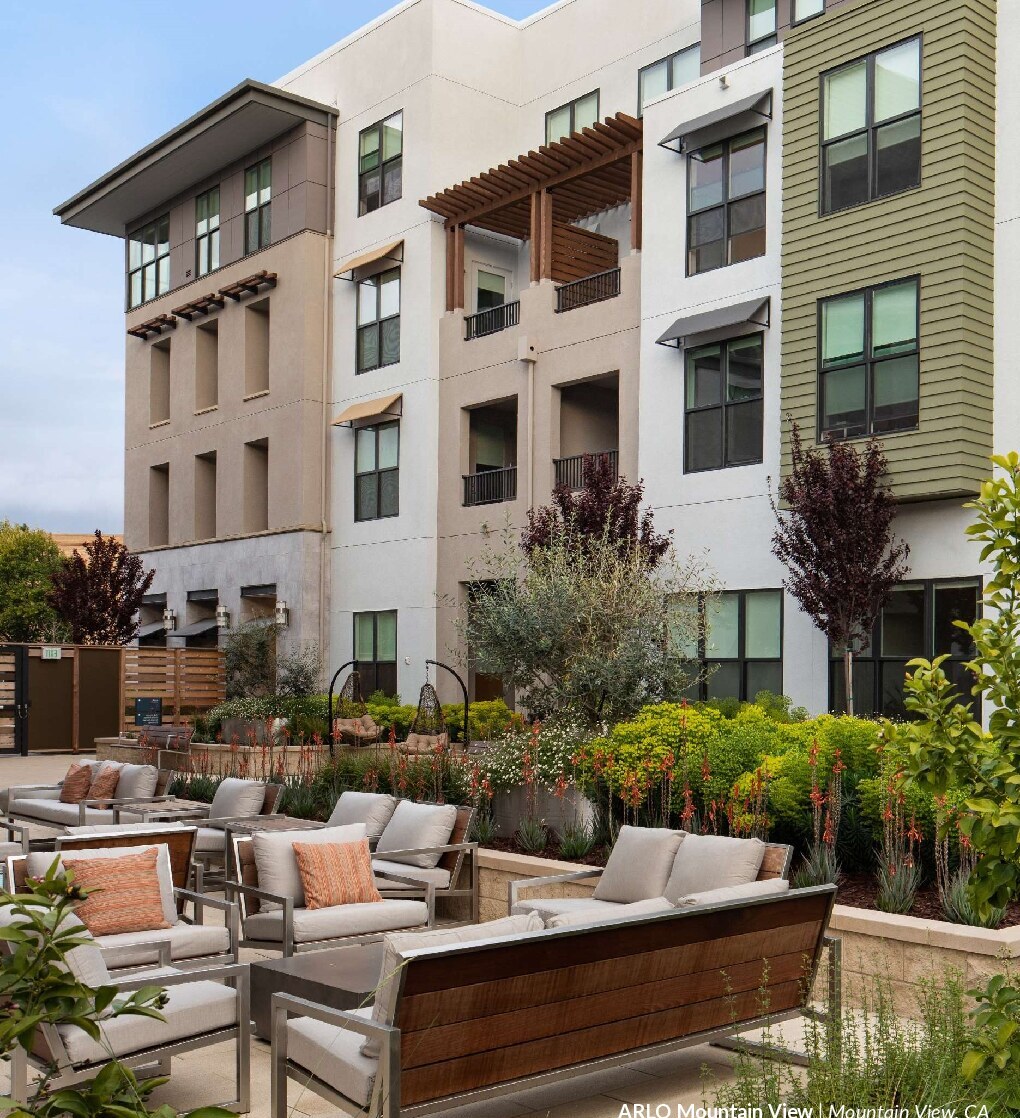 ARLO Mountain View courtyard from Essex Q2 2024 earnings package